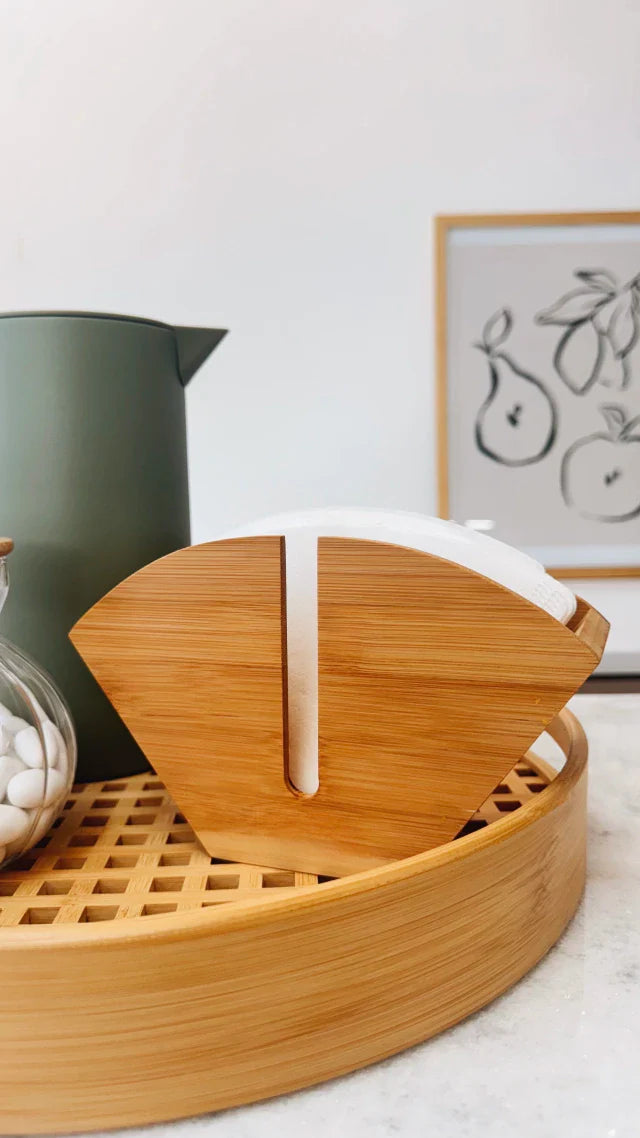 PORTA FILTRO BAMBUS HOME