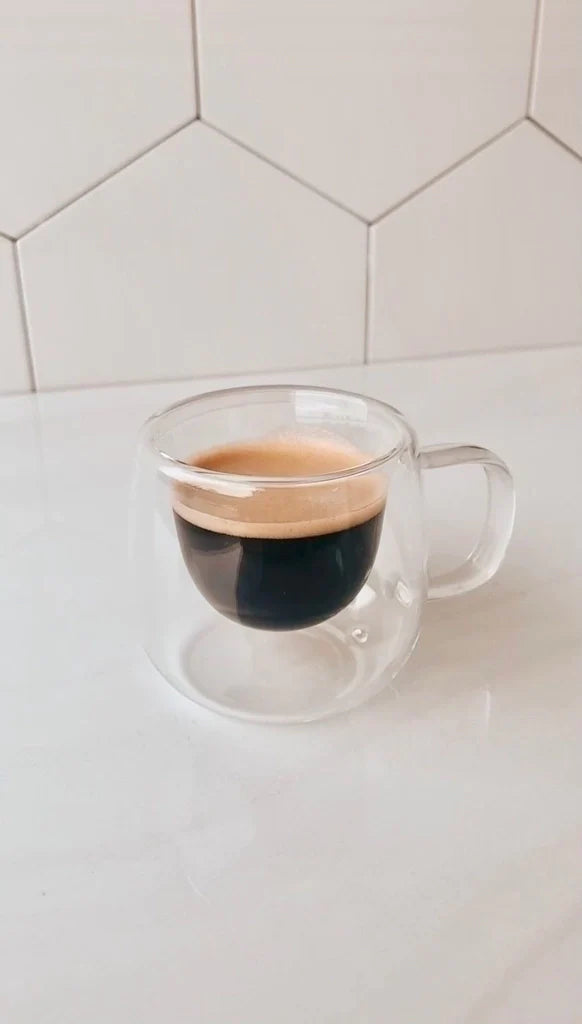 2 XÍCARAS PAREDE DUPLA COM ALÇA- 80ML